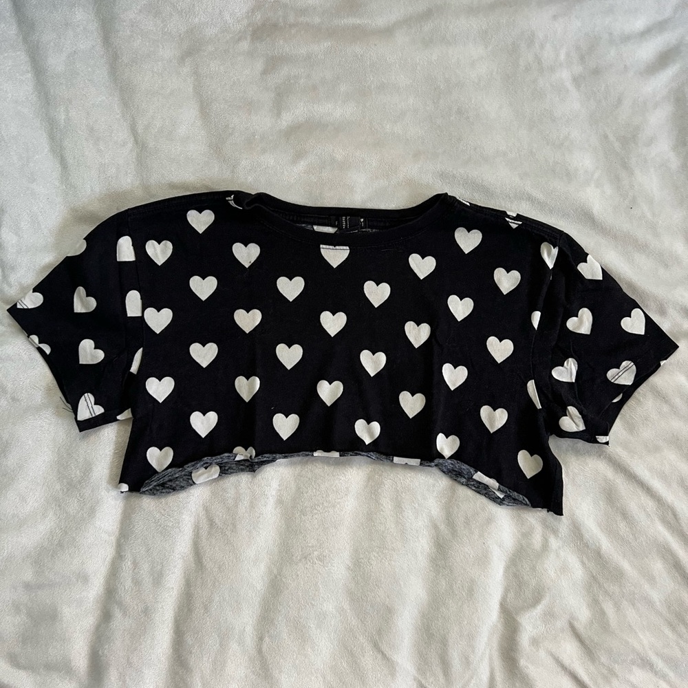 Brand: Rainbow, size M, color: black and white